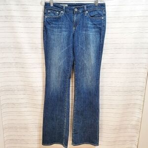Ag ADRIANO GOLDSCHMIED the JESSIE CURVY BOOTCUT JEAN, SZ 27 R, CLASSIC WASH